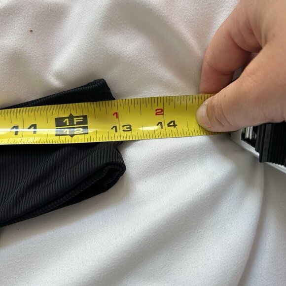 NWT Berlook Black Bikini Set Womens Medium M High Waisted Bottom Swimwear - Picture 3 of 10